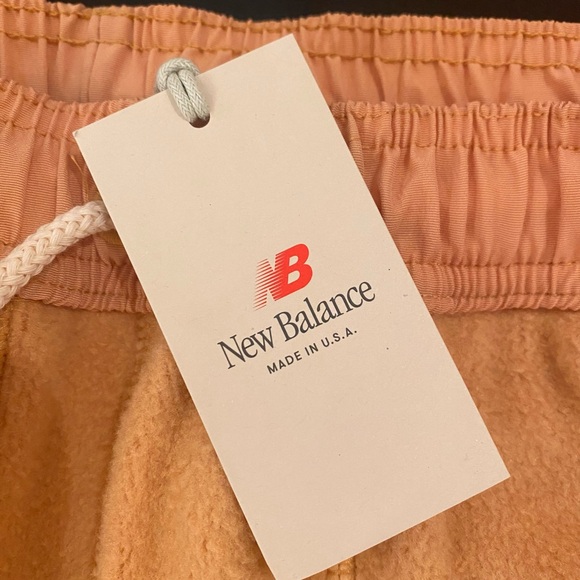NWT NEW BALANCE Men’s Made In USA Sherpa Pants Size M Medium DOLCE YELLOW - Picture 3 of 12